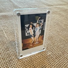 5 Pack - Instax Mini Acrylic Magnetic Picture Frame 2x3" Clear
