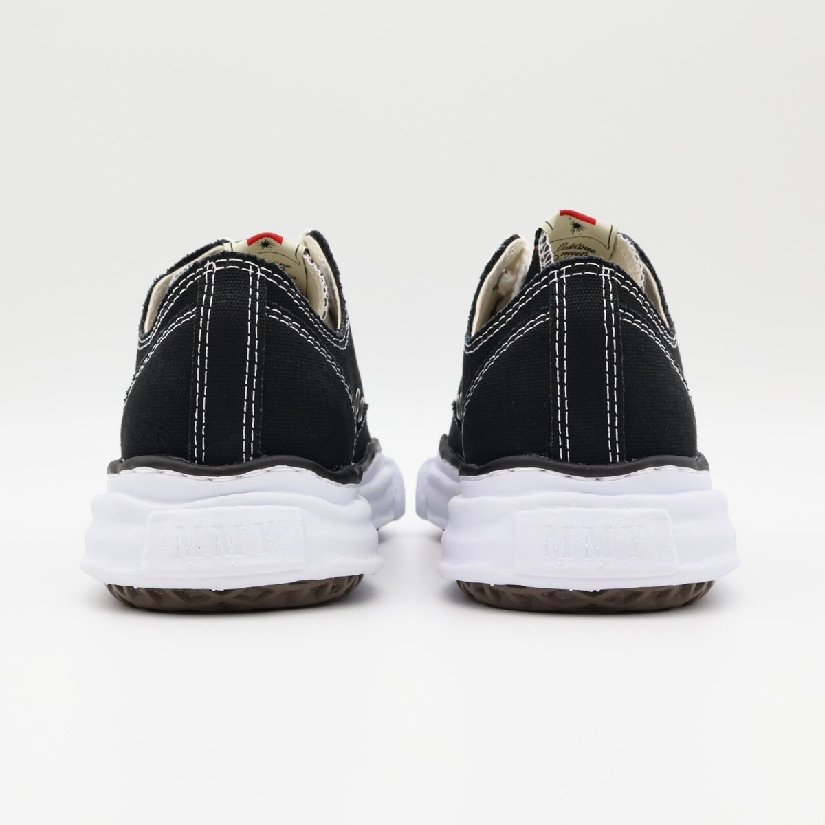 maison mihara yasuhiro shoes a01fw702 black MMY new with box A01FW702-BLACK Maison MIHARA YASUHIRO PETERSON OG Sole  main image 2