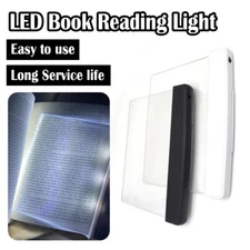 Flat Night Vision Reading Lamp Night Light Led Light Fixture Book Panel Portable