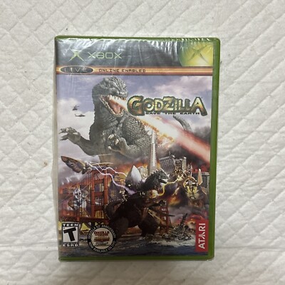 Godzilla: Save the Earth (Microsoft Xbox, 2004) New, Factory
