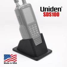 The BEST Uniden SDS100 Angled Wide-Base Drop-In Desk Stand w/ LIFETIME WARRANTY!
