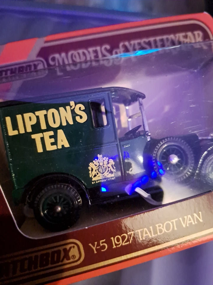 VINTAGE MATCHBOX MODELS OF YESTERYEAR 1927 TALBOT VAN "LIPTONS"  Y-5 - Image 4 of 4