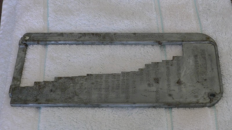 HERTERS MAXIMUM CASE LENGTH GAUGE