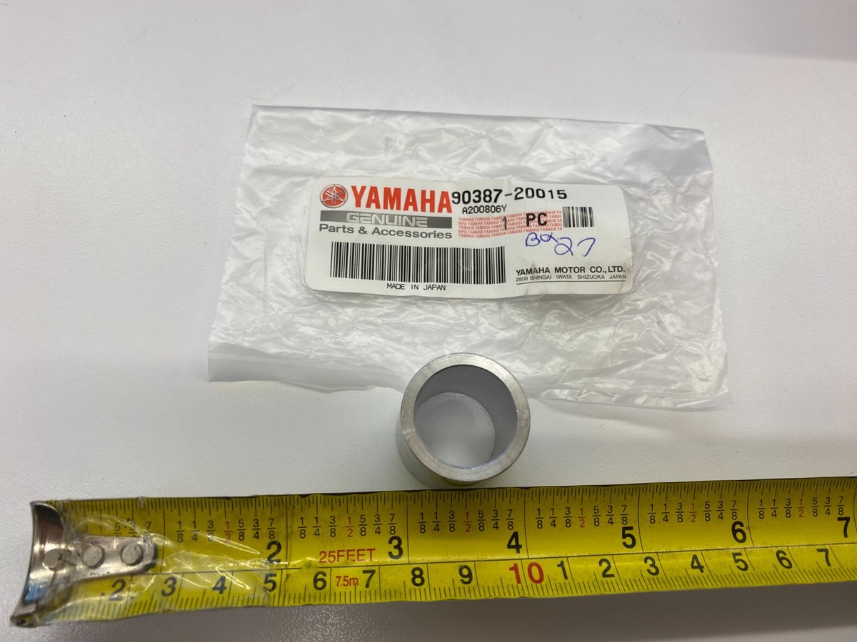 Yamaha New OEM Metal spacer/Collar 90387-20015-00 Rear Axle Spacer