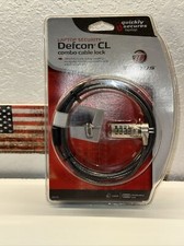 Targus Defcon CL 6.5 Foot Laptop/Notebook Combo Cable Lock - New in Box PA410U
