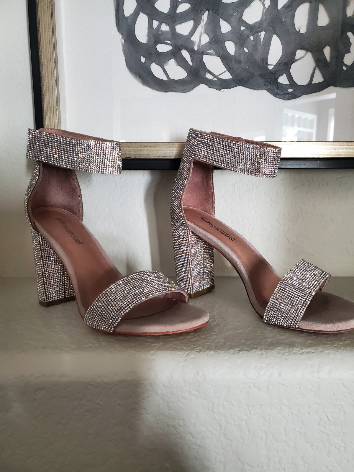 Jeffrey Campbell Lindsay-js Sparkle Sandals