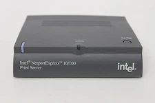INTEL 695352-007  NETPORTEXPRESS 10/100  PRINT SERVER WITH AC ADAPTER