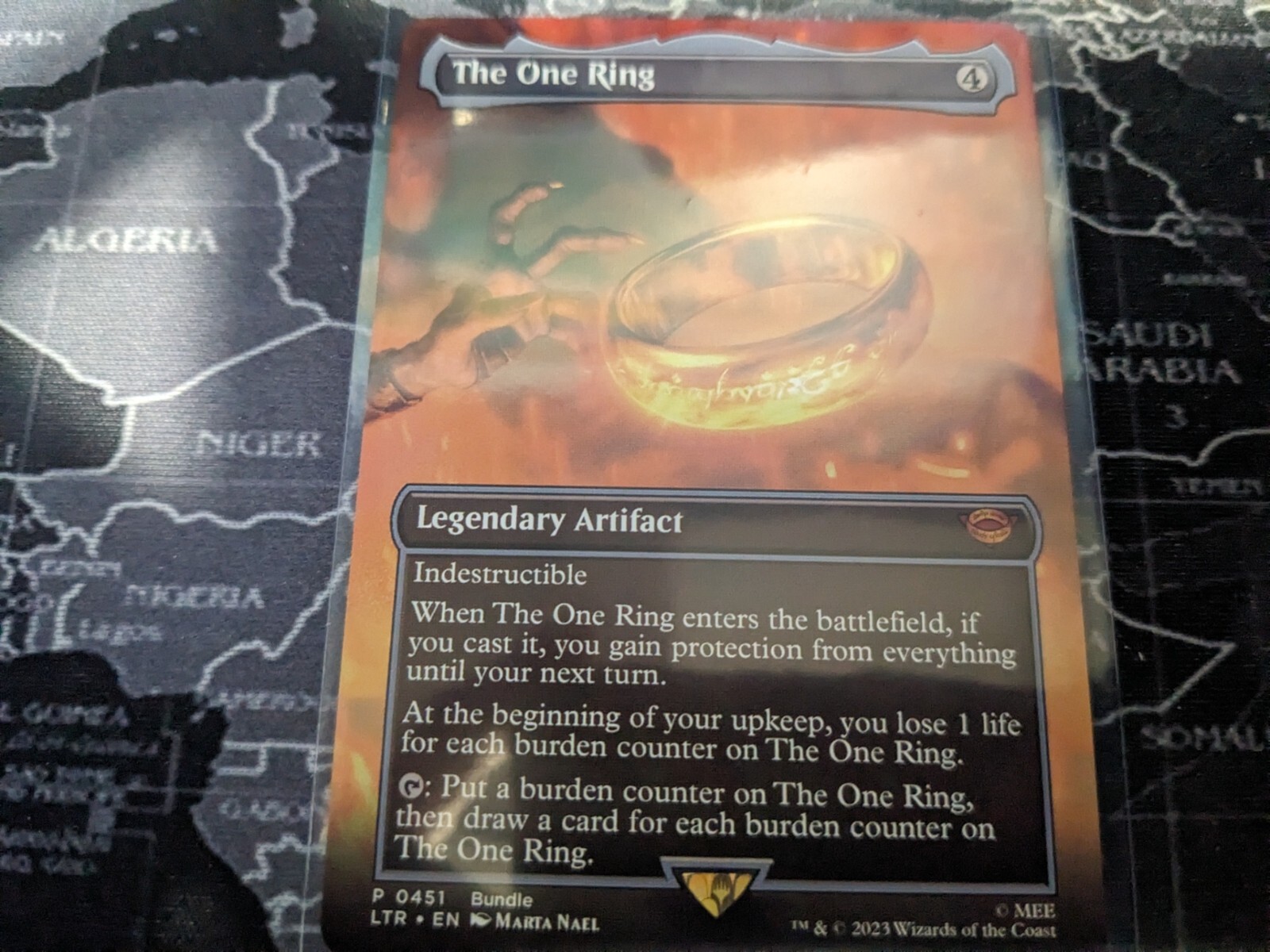 The One Ring (Borderless Poster) Universes Beyond The Lord of the