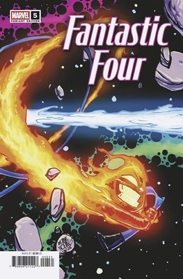 Fantastic Four #5 2025 Skottie Young Cover B Marvel Comics EB64