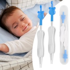 Kinggrand Kitchen Baby Nose and Ear Cleaner Tool 3 in 1 Nose Cleaning Tweezer...