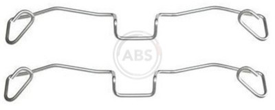 A.B.S. Zubehörsatz Scheibenbremsbelag 1633Q für AUDI C5 ALLROAD 4BH TDI quattro