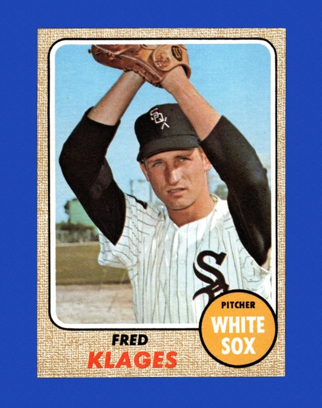 1968 Topps Set-Break #229 Fred Klages NM-MT OR BETTER *GMCARDS*