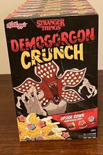 Kellogg's Stranger Things 2025 Demogorgon Crunch Cereal Brand New Sealed Box