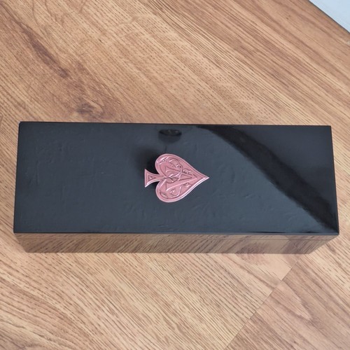 Armand De Brignac Ace Of Spades Rose Champagne Box w/ Bag No Bottle Black