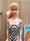 Barbie Ponytail #4 Vintage Blonde Makeup Original  With Original swimsuit