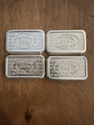 Vintage 1980 Anaheim Metal Co U.S.V.I. Ingot Co. 1oz 999 Silver Art Bar Rare