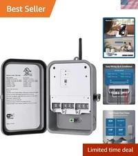 Smart Pool Pump Timer 40A - Wi-Fi Enabled with Remote Voice Control &  Listed