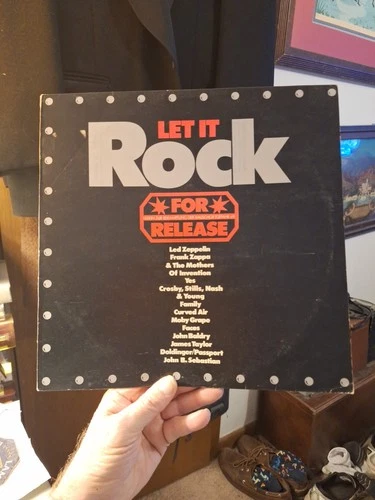 Let It Rock - For Release LP - Led Zeppelin, Zappa, Moby Grape, CSN, Faces, EX