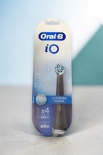 Oral-B iO Ultimate Clean Black Onyx Toothbrush Replacement Heads 4pcs