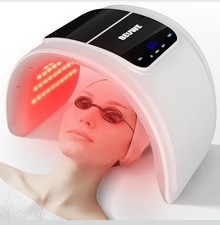 NEW 7 Color LED Face Mask Red Light Therapy Facial Machine Body Skin Care Beauty