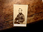 SHARP---1860S-CIVIL WAR- CDV PHOTO. J.GURNEY..NY