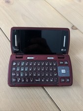 VINTAGE LG enV3 LG-VX9200M Verizon Wireless QWERTY Flip Cell Phone Maroon Read
