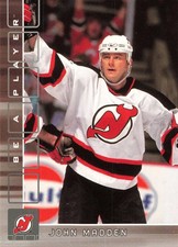 John Madden 2001-02 Be a Player Memorabilia #143 New Jersey Devils SN