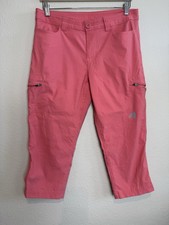 Eddie Bauer First Ascent Capri Pants Women's 6Coral Guide Pro Cargo Hiking