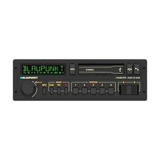 Blaupunkt Hamburg Single Din Retro Classic Usb Bluetooth Amfm Stereo Receiver