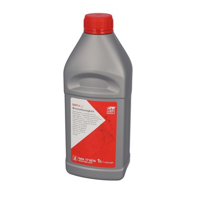 FEBI BILSTEIN 171874 DOT 4, DOT 4 LV Bremsflüssigkeit Brems Flüssigkeit 1L Brake