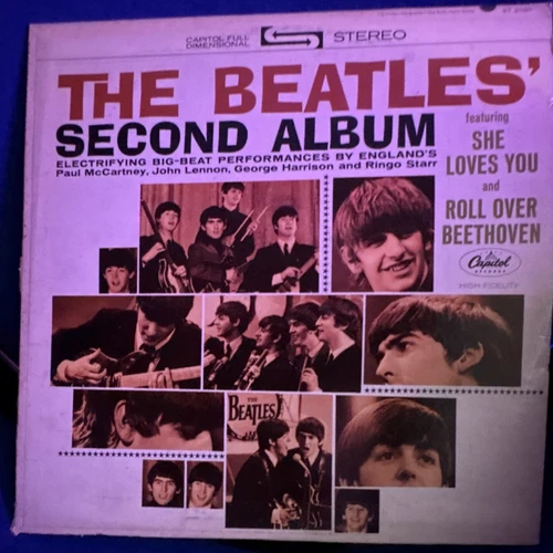 The Beatles The Beatles' Second Album Vinyl LP Capitol ST-2080 12" 33 Stereo