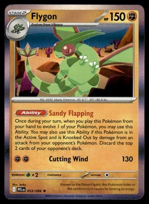 2025 Mega Evolution Series - Phantasmal Flames Flygon Rare Holo #53