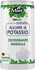 Matt Forsan, Potassium Alume Crystal, Mineral Deodorant, Natural Origin