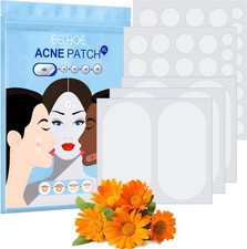 80Pcs Acne Patch Pimple Patches Hydrocolloid Patches Tea Tree Oil for Large Zit