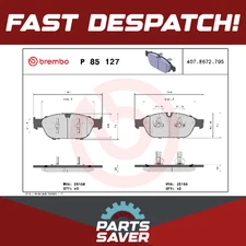 Brake Pads Set fits AUDI A7 4G 1.8 Front 15 to 18 CYGA Brembo 4G0698151AJ New