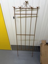 Esschert’s Garden Trellis Plant Support Trellis With Birds - Rust X4