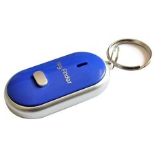 LED Key Locator Keychain Whistle