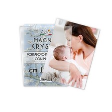 MAGNET KRYSTAL 10x15 cm Magnete Calamita Portafoto brochure documenti locandine