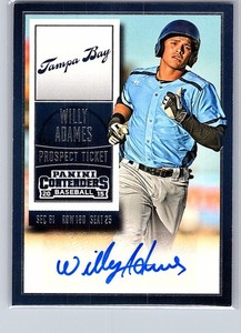 直筆サインユニ　Willy Adames ウィリー・アダメス Willy Adames Autograph | eBay
