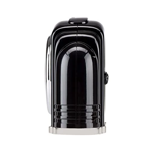 Crosley Vintage Art Deco Analog Alarm Clock, Traditional Ticking, Black - Image 4 of 4