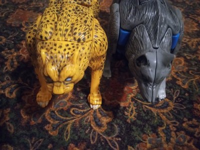 Beastwars Wolfang VS Cheetor [-{ CUSTOM PAINT }-]