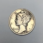 1938 S Dime Mercury Silver 10C Coin