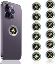 12 PCs Silver Phone Protection Stickers Neutralizers for Smart Phones/Tablets/La