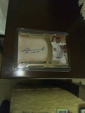 2015 LIVAN HERNANDEZ TOPPS TIER ONE 1 AUTOGRAPHED AUTO CARD /399 NATIONALS CUBA