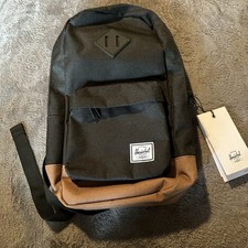 Herschel Heritage Shoulder Bag Backpack, Black, One Size Mini