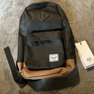 Herschel Heritage Shoulder Bag Backpack, Black, One Size Mini