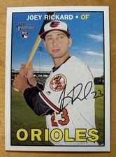 2016 Topps Heritage High Number - Joey Rickard #566 (RC)