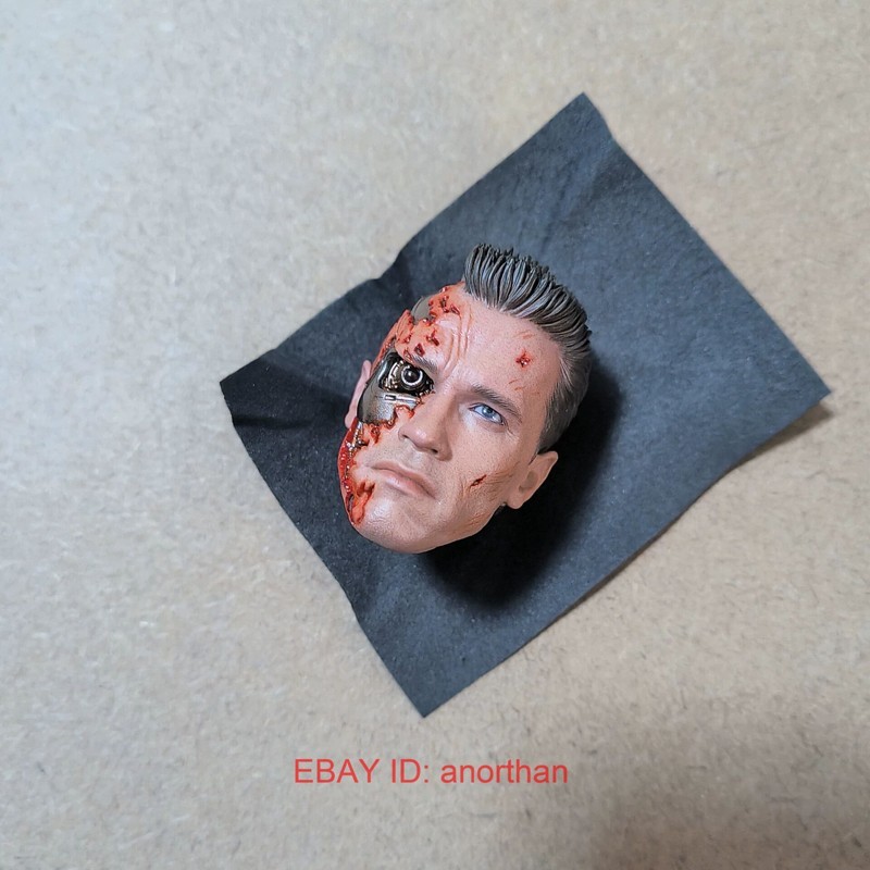 Hot Toys DX46 Terminator 2 T-800 2.0 Battle Damaged 1/6 LED Head