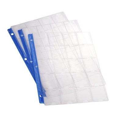 Lighthouse - 20-Pocket Page for 2'' x 2'' Coin Holders with Reinforcement Strip...