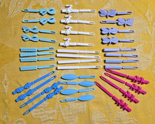 Plastic Barrette Clip Goody USA Variety Snap Tight 36 Pcs Out of Package/Unused